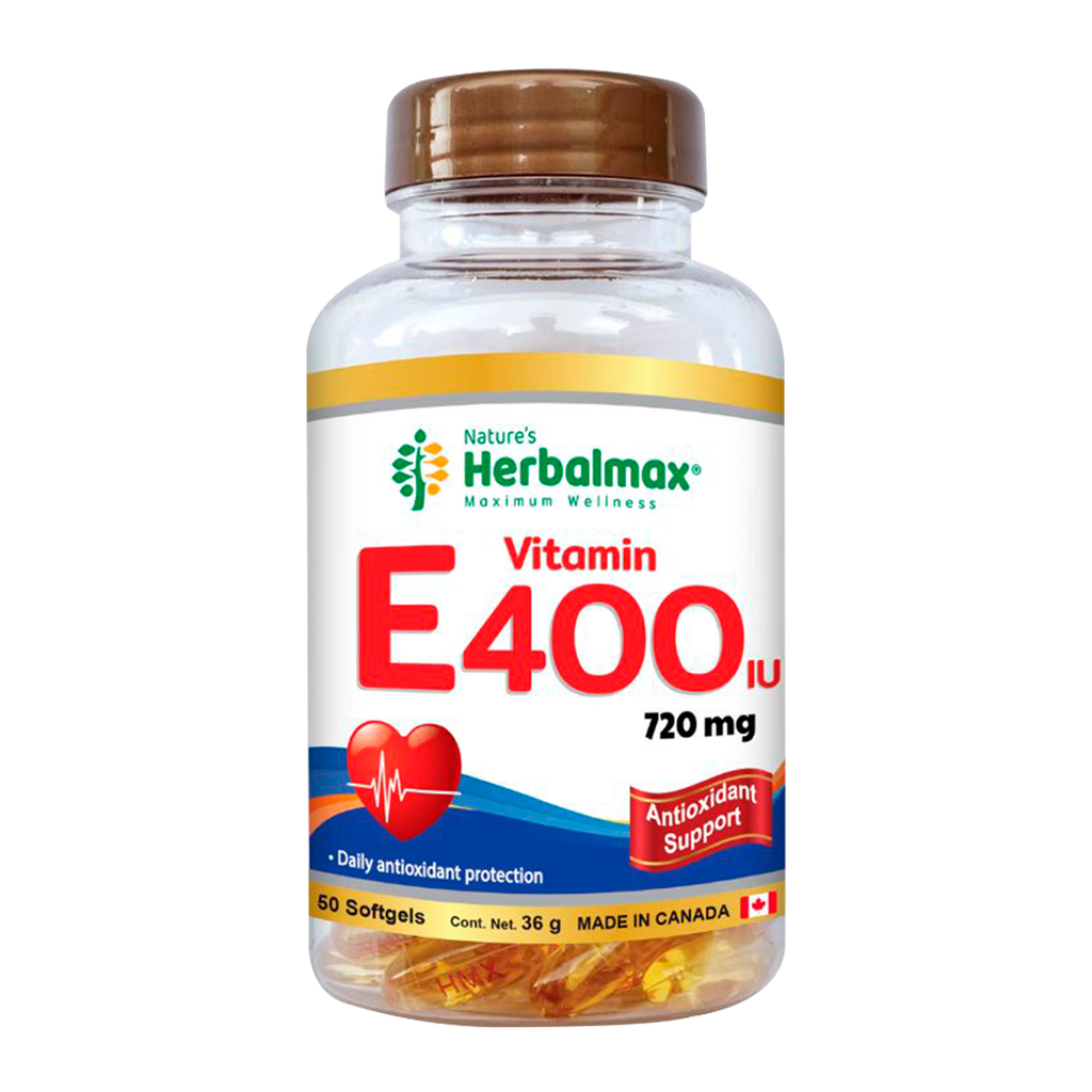 Vitamina E 400 IU HM (50 capsulas)